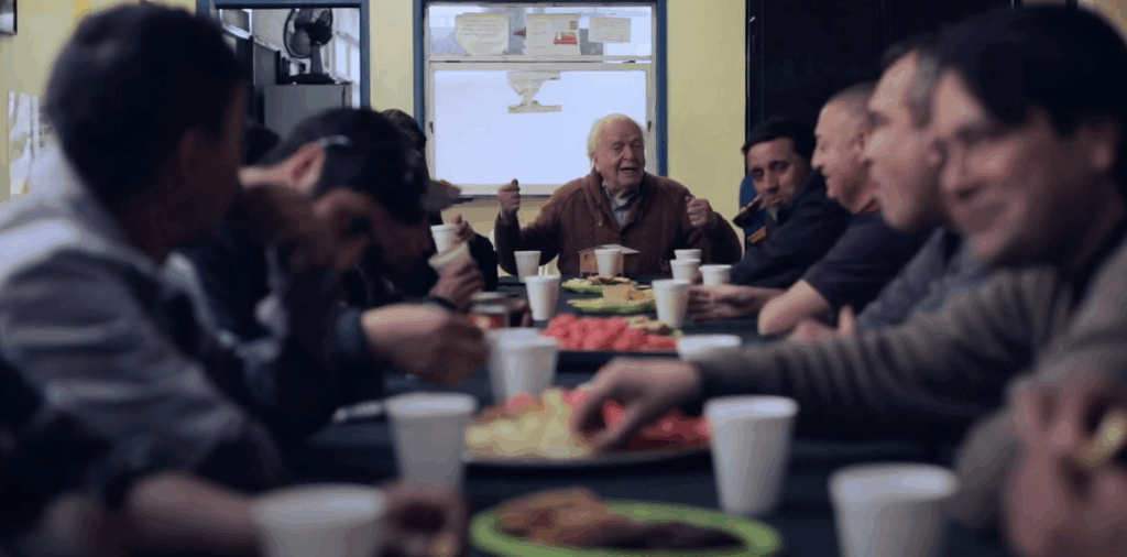 Josse van de Rest en comedor Hogar de Cristo